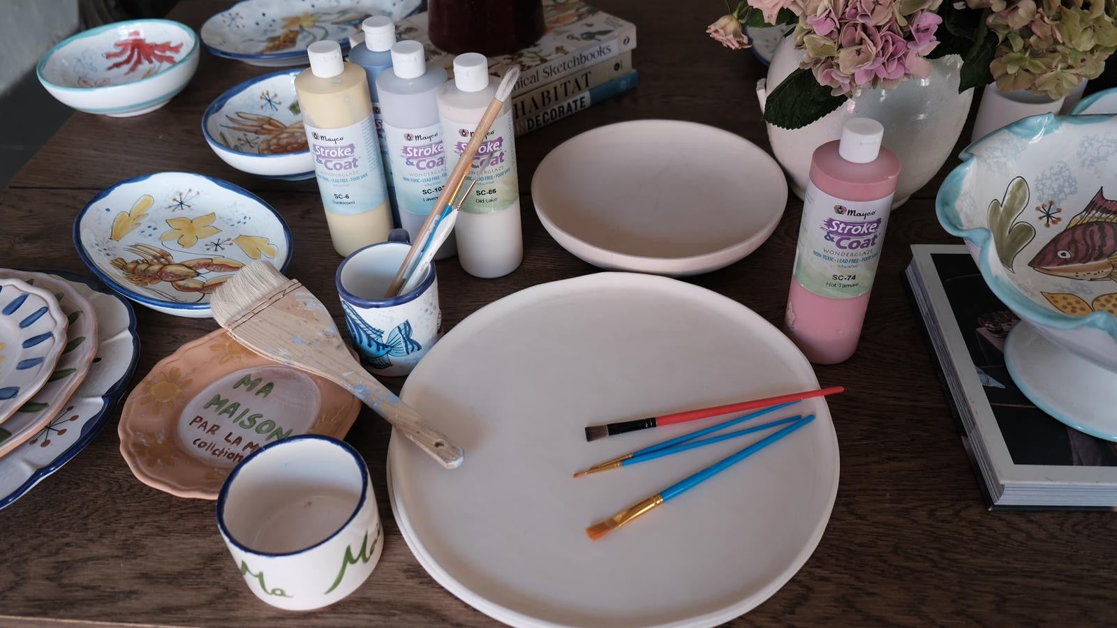 Ceramic Painting Workshop