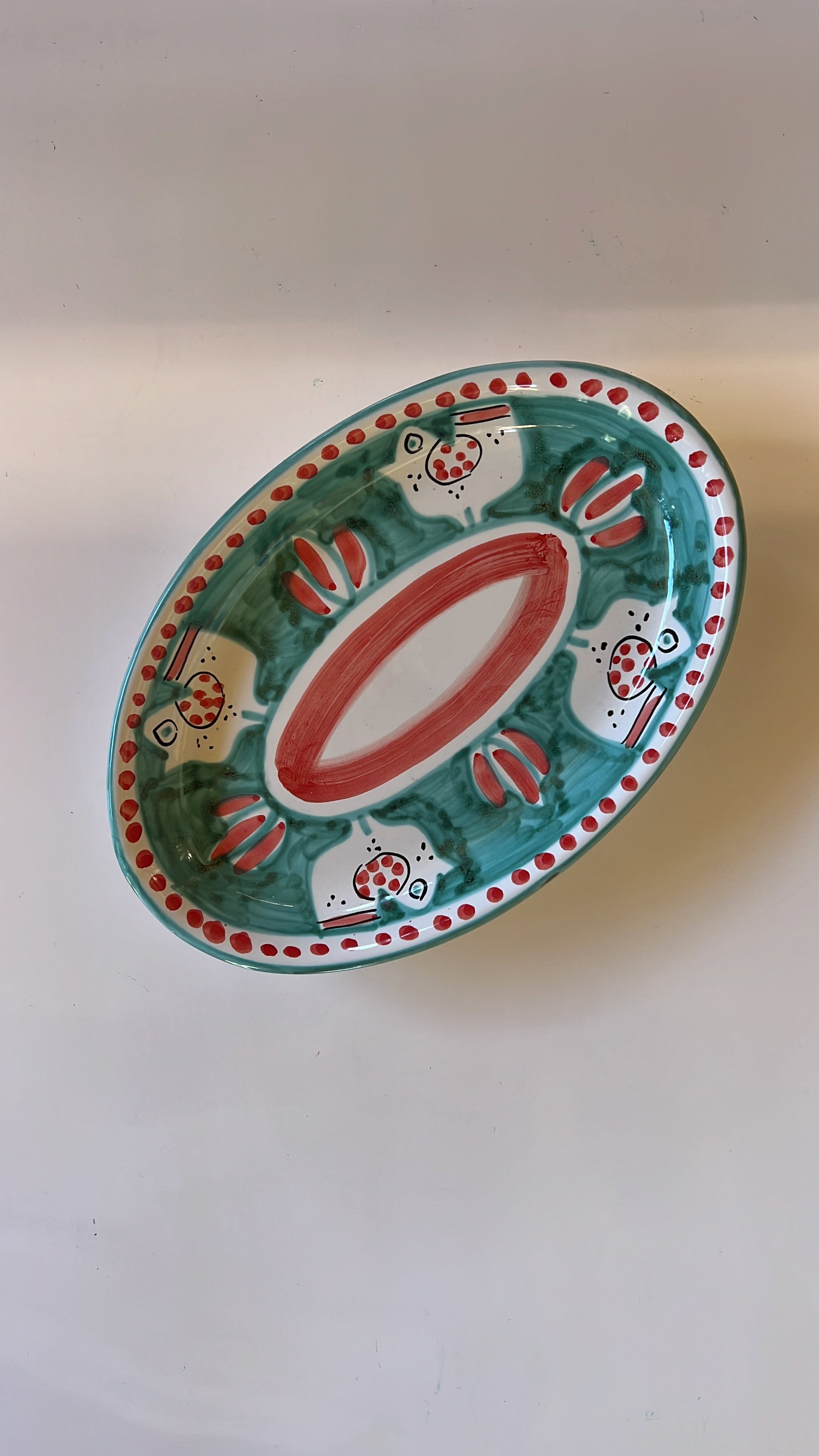 22 cm Napoli oval plate