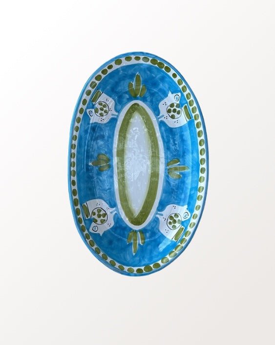 22 cm Napoli oval plate